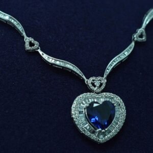 Royal Heart Sapphire Set