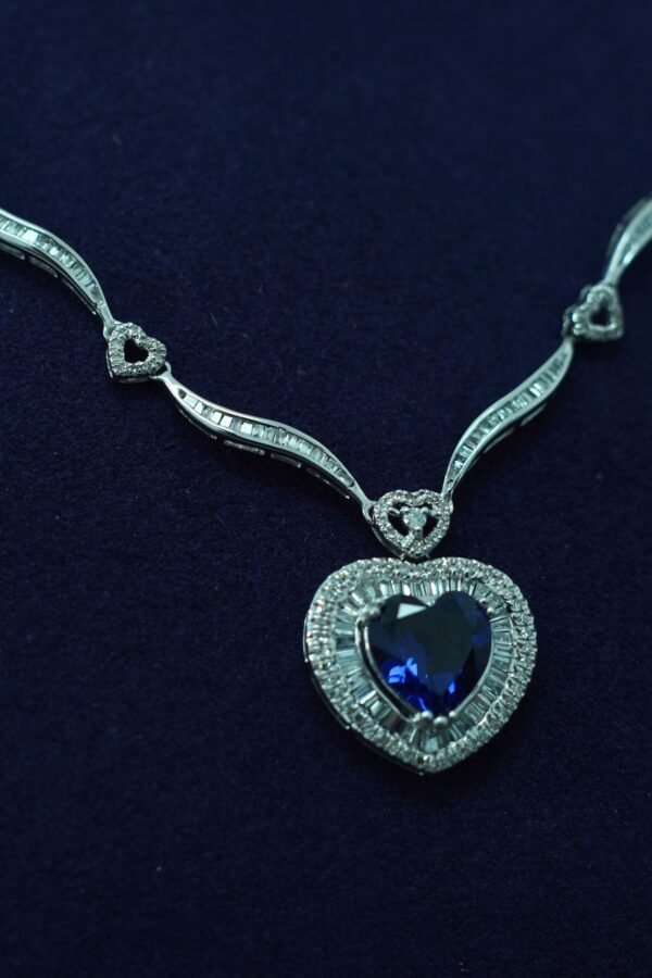 Royal Heart Sapphire Set - Image 2