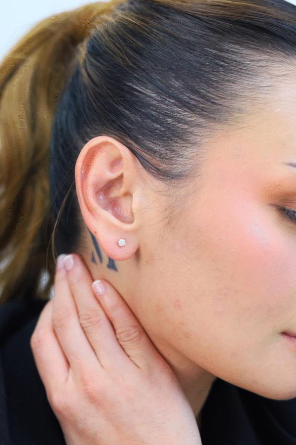 Classic Diamond Studs - Image 2