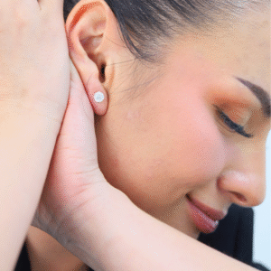 Grande Solitaire Lab Diamond Studs