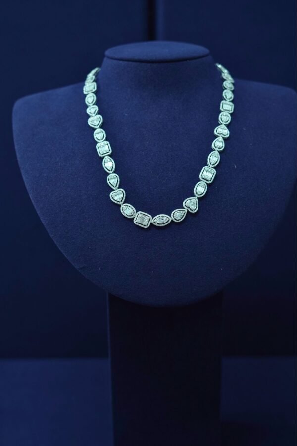 Eterna Mixed-Cut Diamond Necklace