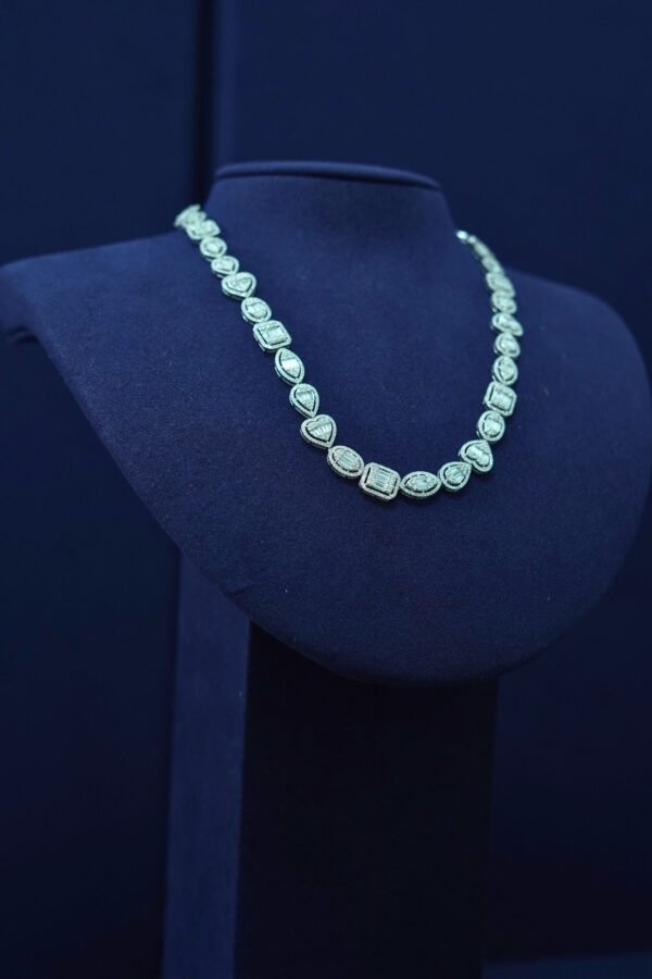 Eterna Mixed-Cut Diamond Necklace - Image 2