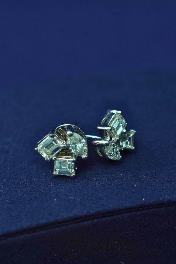 Auréla’s Luna Deco Diamond Studs