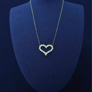 Auréla’s Open Heart Diamond Necklace