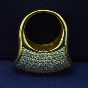 Sculpted Brilliance Dome Ring