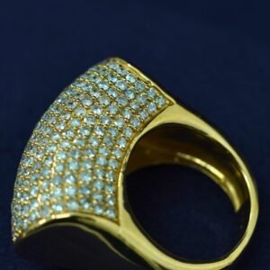 Sculpted Brilliance Dome Ring