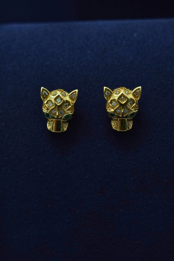 Fierce Spirit Panther Studs