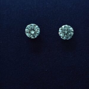 Grande Solitaire Lab Diamond Studs