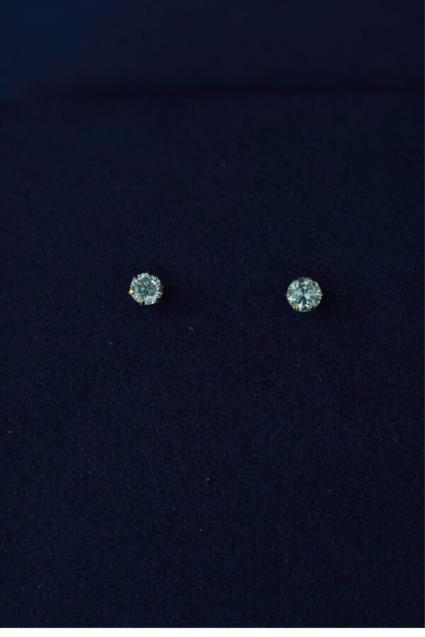 .50CT Petite Solitaire Diamond Studs
