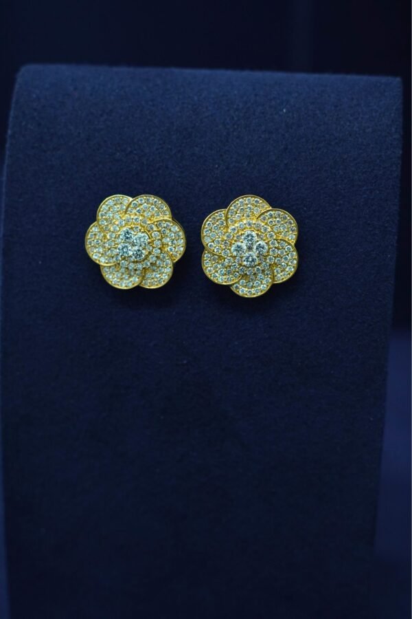 Fiora Diamond Bloom Studs
