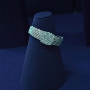Diamond Illusion Cuff Bracelet