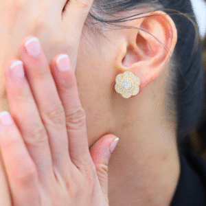 Fiora Diamond Bloom Studs