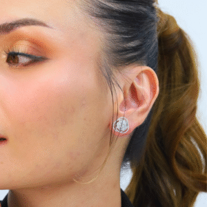 Swirl Diamond Studs