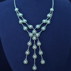Cascade Elegance Diamond Necklace