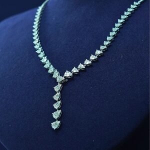 Celeste Pear Cascade Necklace